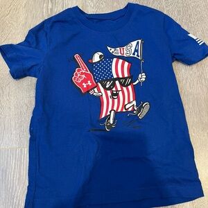 Under Armour Kids Blue USA Graphic T-Shirt